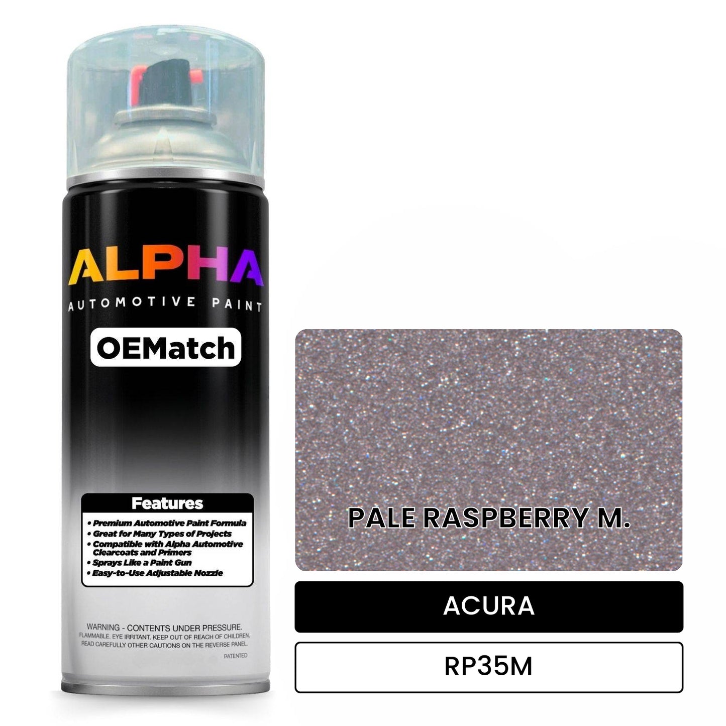 ACURA PALE RASPBERRY M. RP35M OEMatch Spraycan