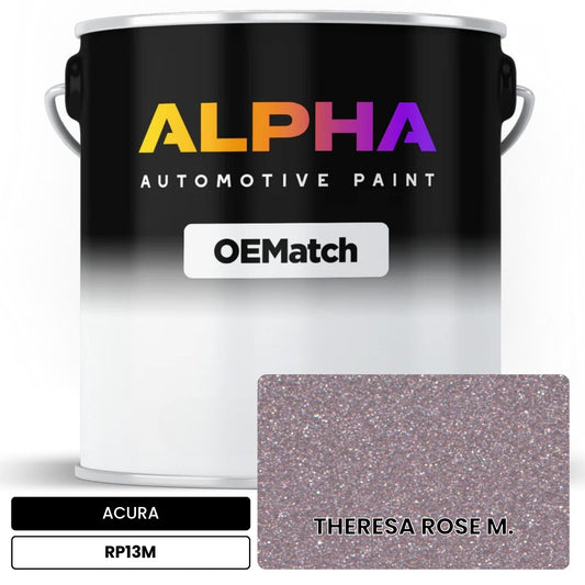 ACURA THERESA ROSE M. RP13M OEMatch Basecoat