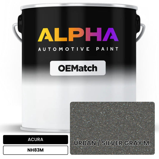 ACURA URBAN / SILVER GRAY M. NH83M OEMatch Basecoat