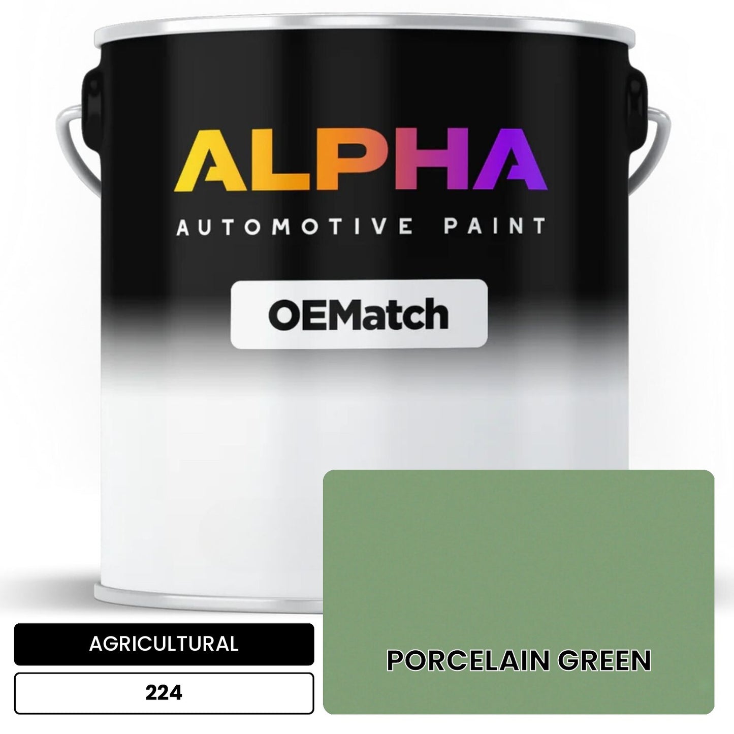 AGRICULTURAL PORCELAIN GREEN 224 OEMatch Basecoat