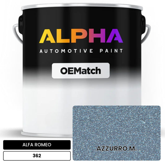 ALFA ROMEO AZZURRO M. 362 OEMatch Basecoat