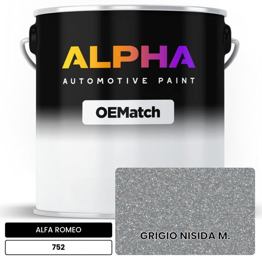 ALFA ROMEO GRIGIO NISIDA M. 752 OEMatch Basecoat