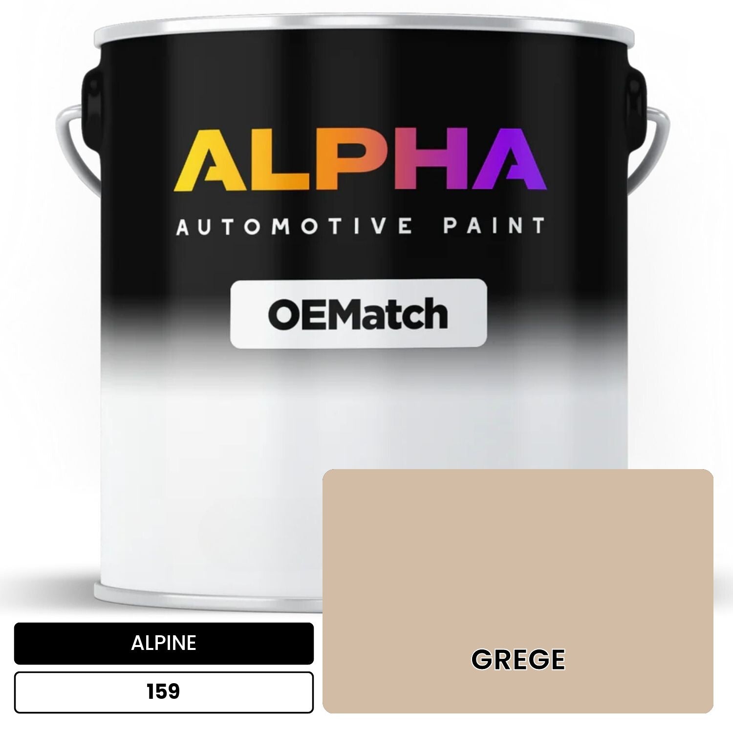 ALPINE GREGE 159 OEMatch Basecoat