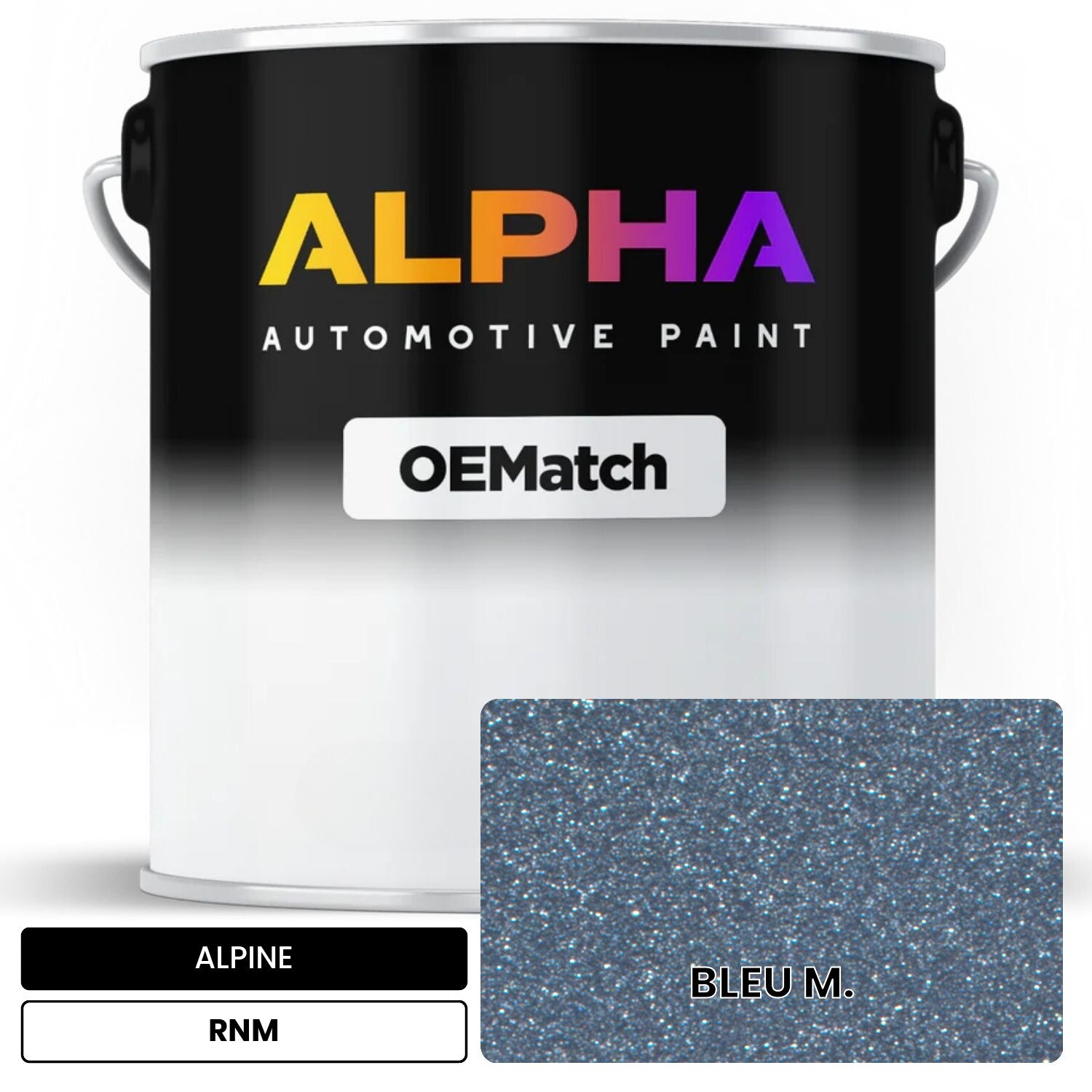 ALPINE BLEU M. RNM OEMatch Basecoat