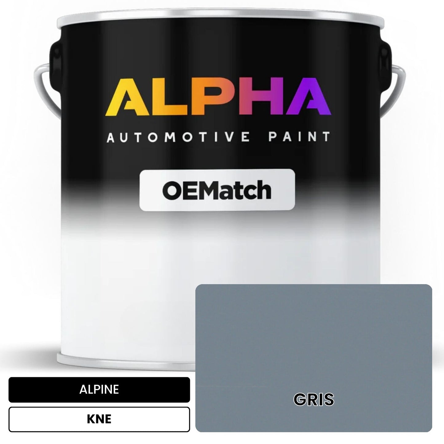 ALPINE GRIS KNE OEMatch Basecoat