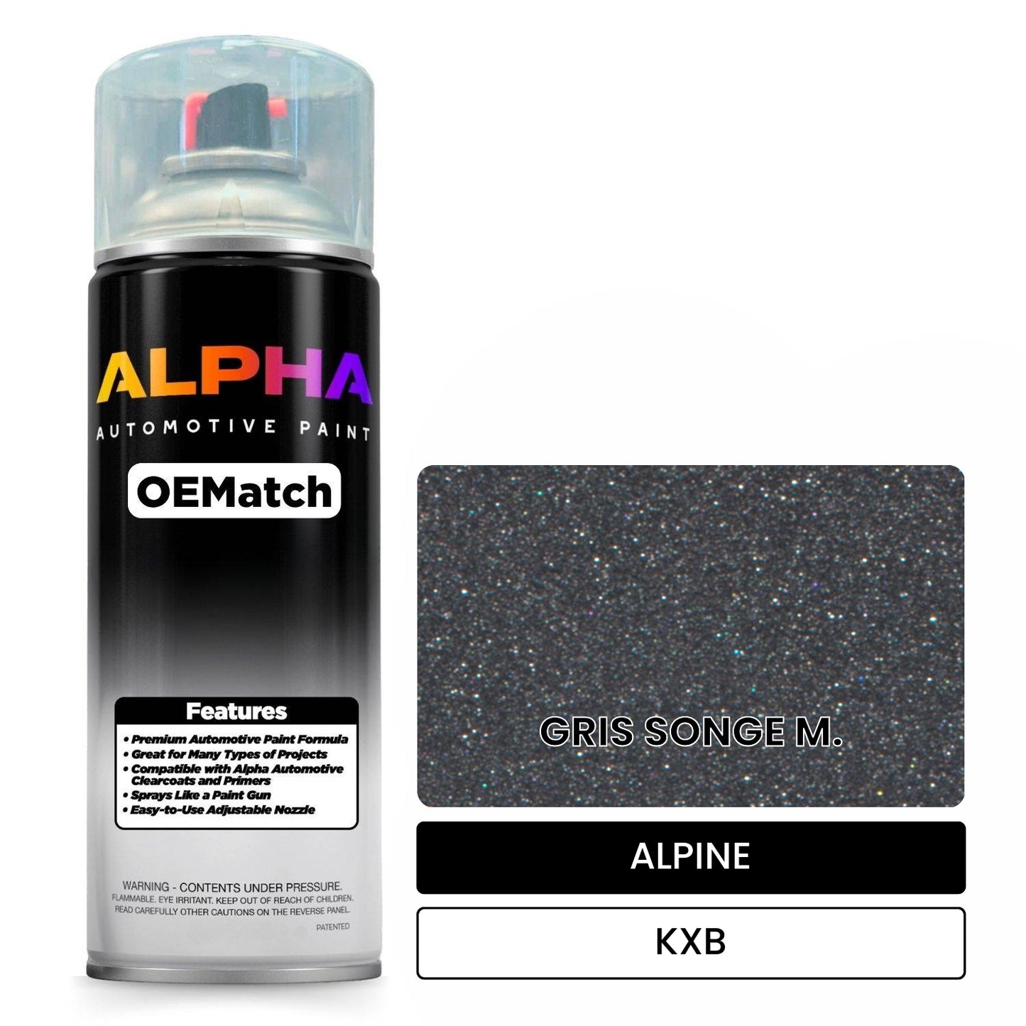 ALPINE GRIS SONGE M. KXB OEMatch Spraycan