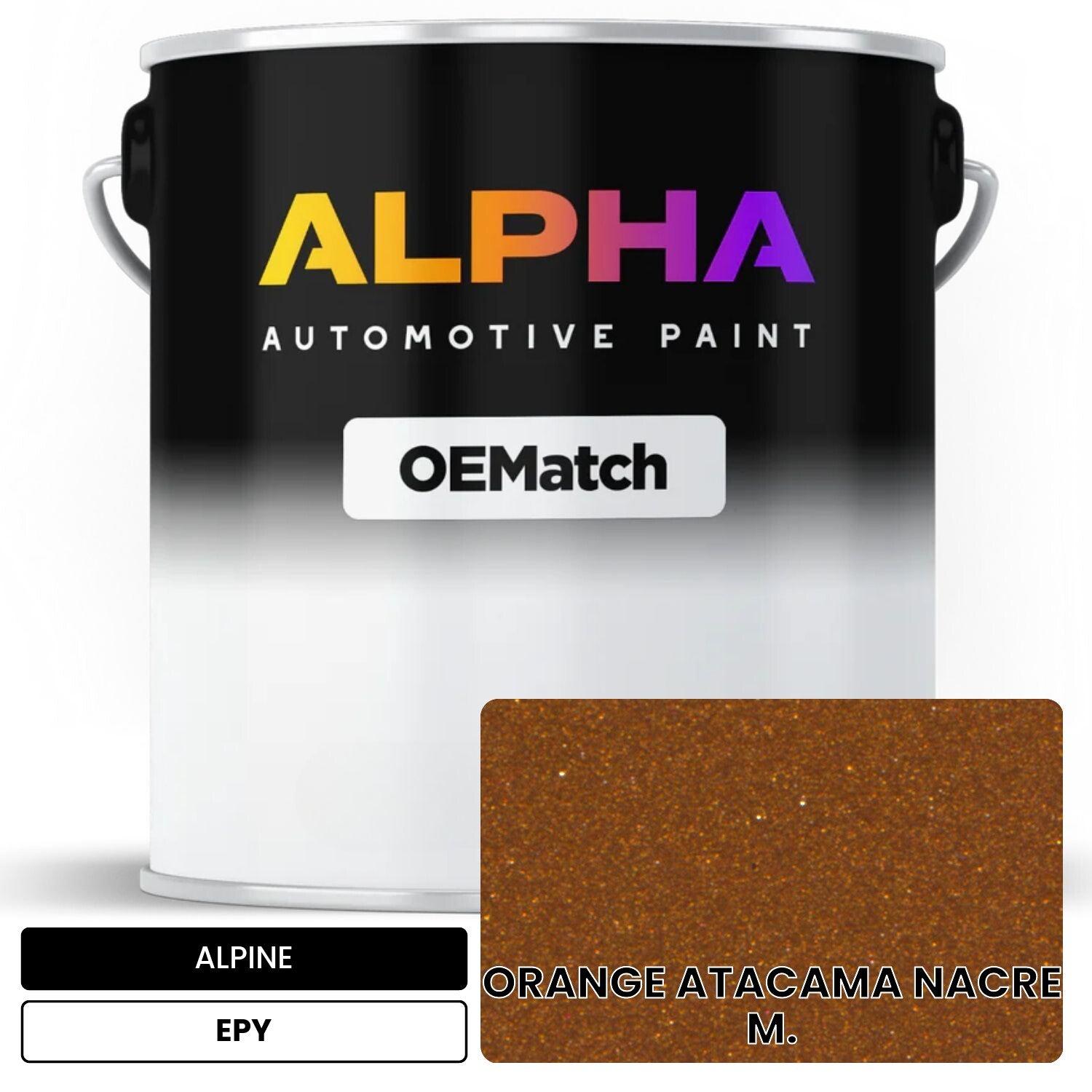 ALPINE ORANGE ATACAMA NACRE M. EPY OEMatch Basecoat