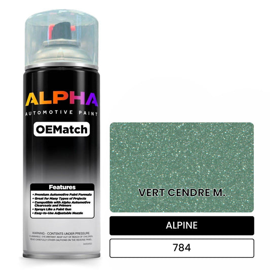ALPINE VERT CENDRE M. 784 OEMatch Spraycan
