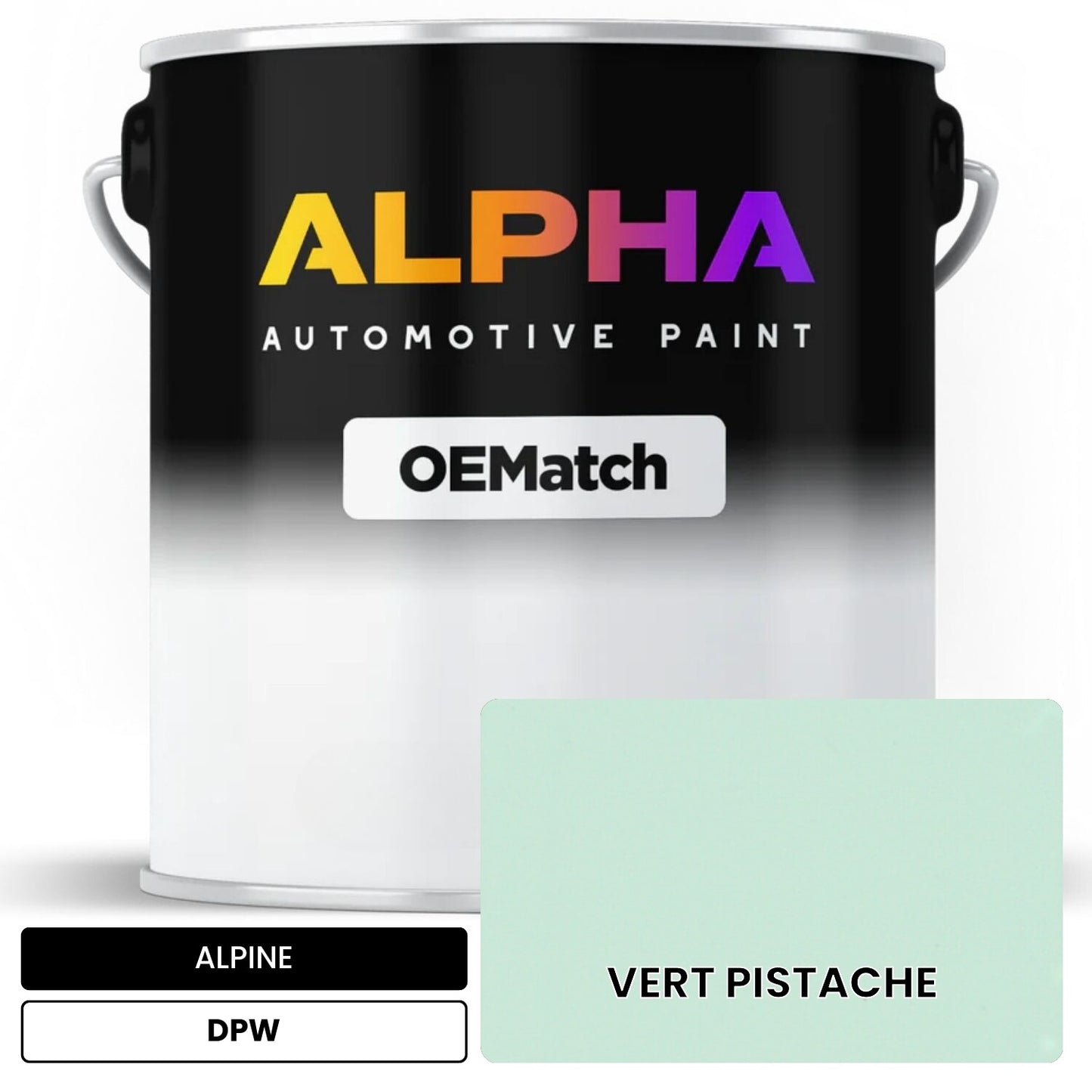 ALPINE VERT PISTACHE DPW OEMatch Basecoat