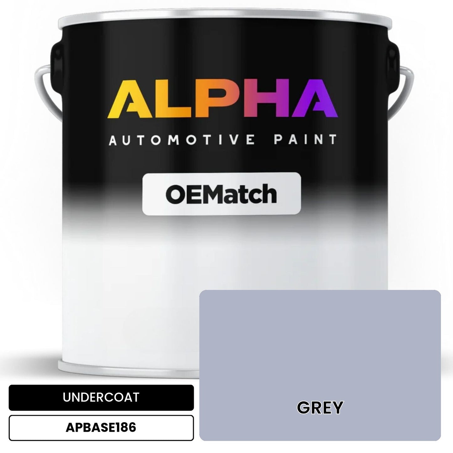 UNDERCOAT GREY APBASE186 OEMatch Basecoat