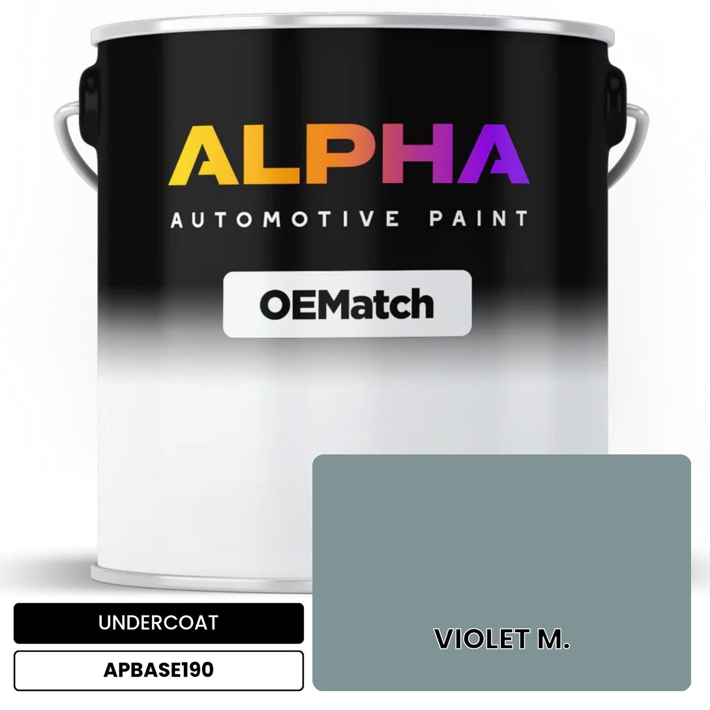 UNDERCOAT VIOLET M. APBASE190 OEMatch Basecoat