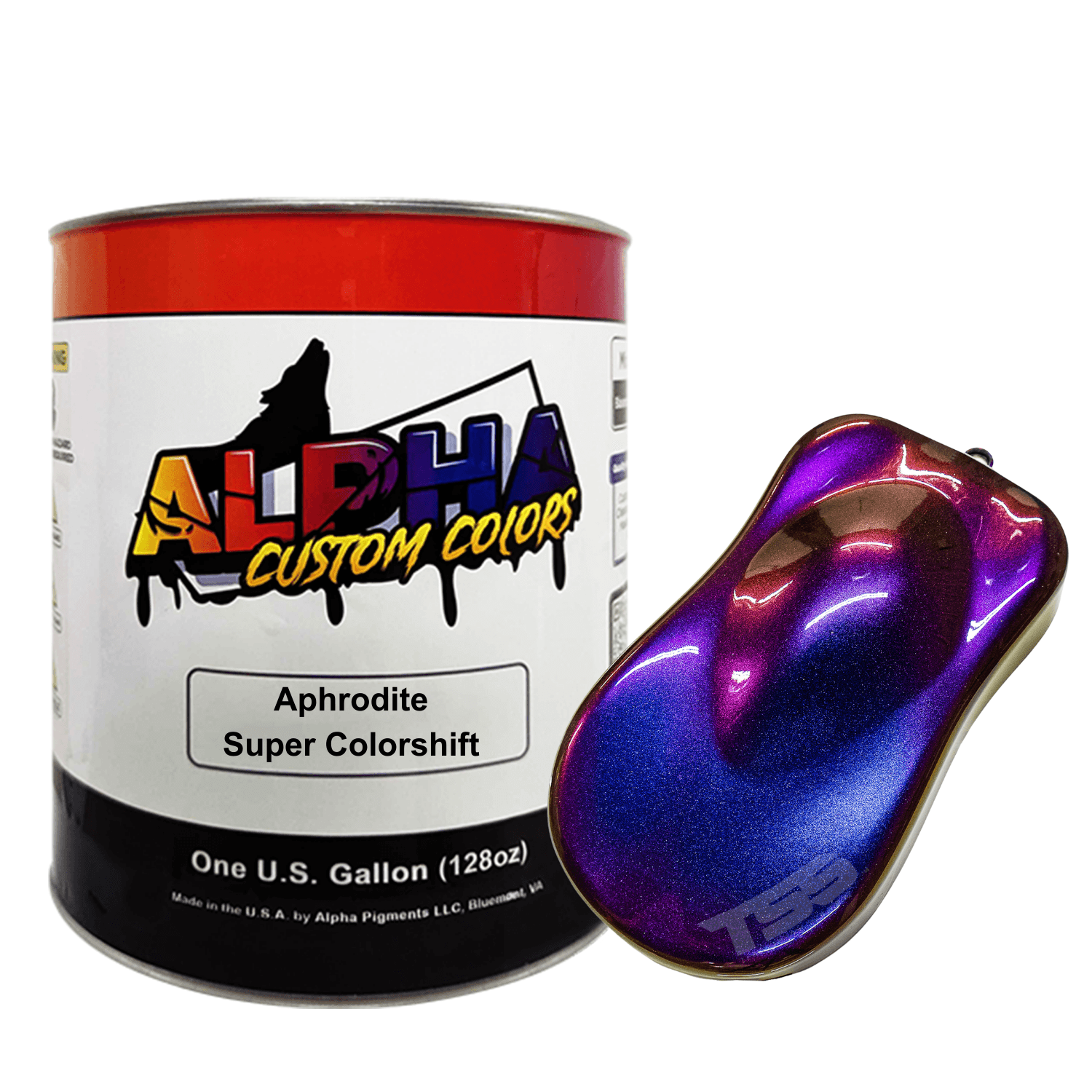 Aphrodite Super Colorshift Paint Basecoat Midcoat - The Spray Source - Alpha Pigments