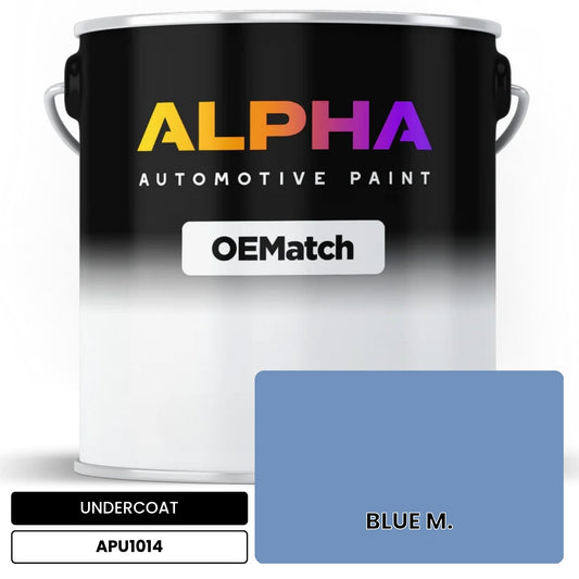 UNDERCOAT BLUE M. APU1014 OEMatch Basecoat