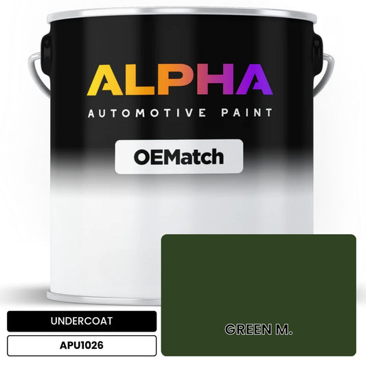 UNDERCOAT GREEN M. APU1026 OEMatch Basecoat