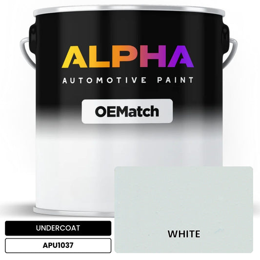 UNDERCOAT WHITE APU1037 OEMatch Basecoat