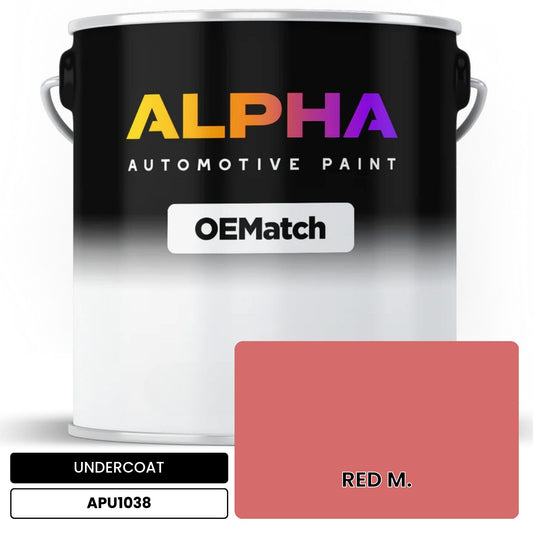 UNDERCOAT RED M. APU1038 OEMatch Basecoat