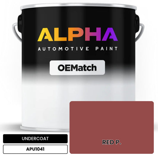 UNDERCOAT RED P. APU1041 OEMatch Basecoat