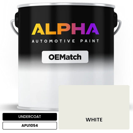 UNDERCOAT WHITE APU1054 OEMatch Basecoat
