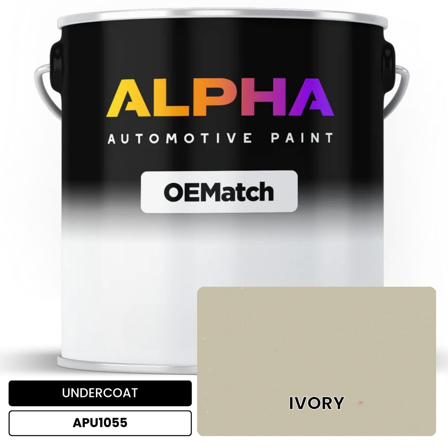 UNDERCOAT IVORY APU1055 OEMatch Basecoat