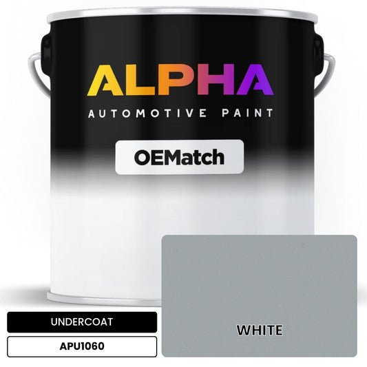 UNDERCOAT WHITE APU1060 OEMatch Basecoat