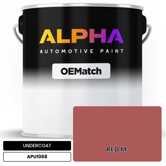 UNDERCOAT RED M. APU1068 OEMatch Basecoat