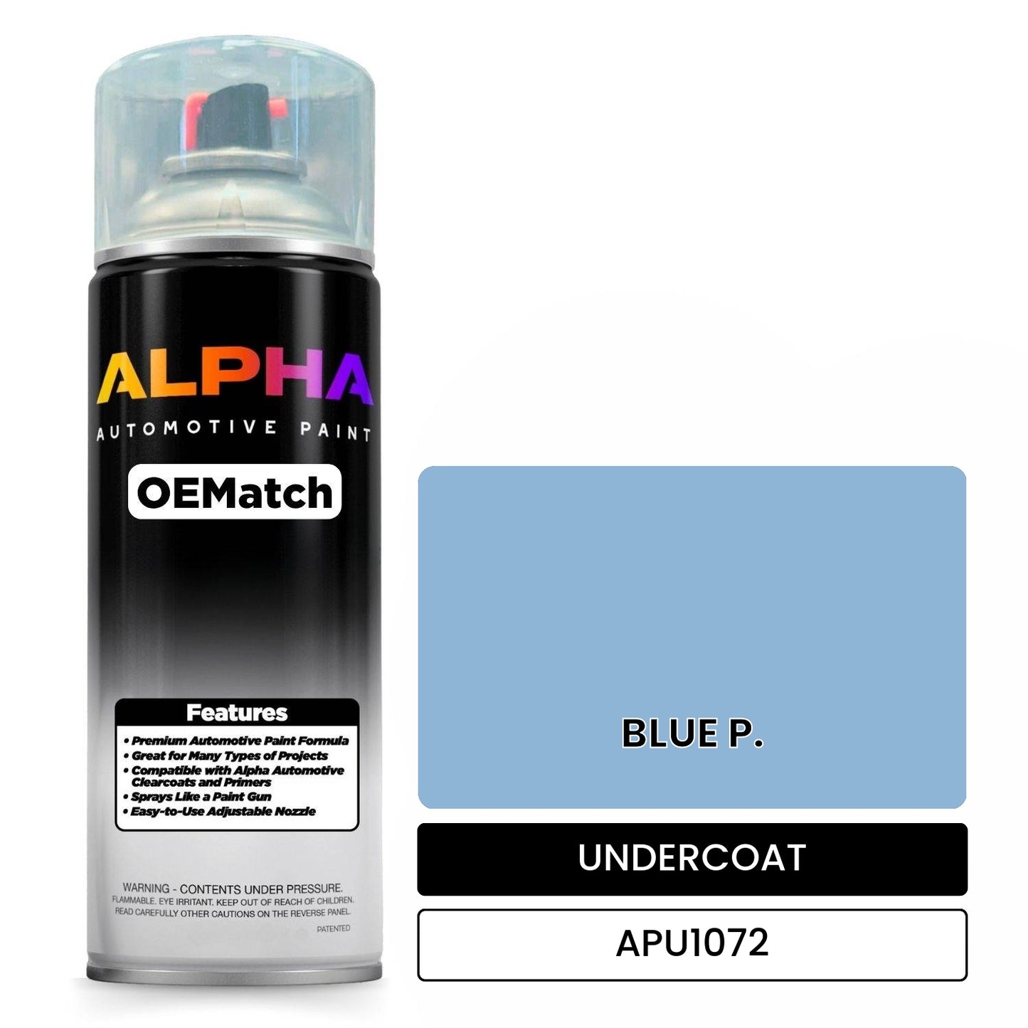 UNDERCOAT BLUE P. APU1072 OEMatch Spraycan