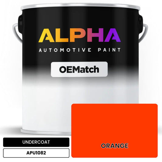 UNDERCOAT ORANGE APU1082 OEMatch Basecoat