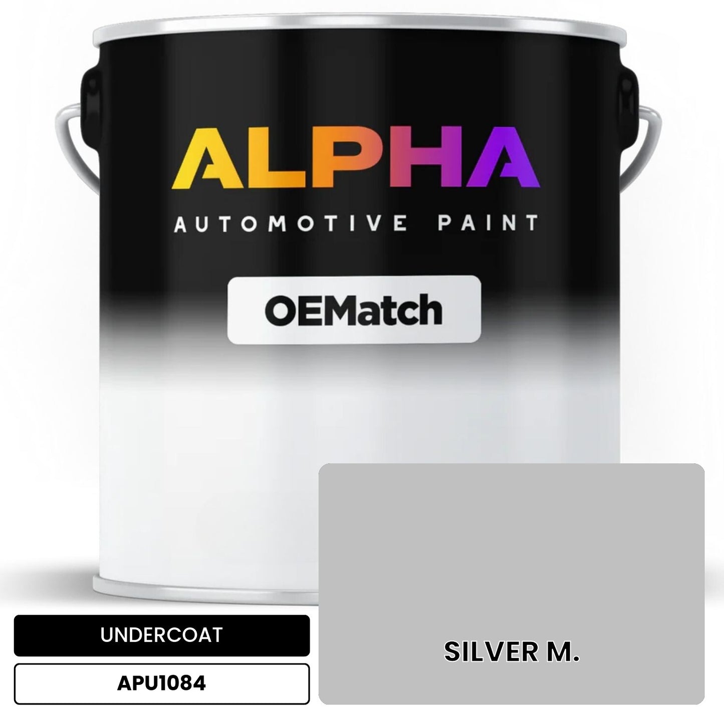 UNDERCOAT SILVER M. APU1084 OEMatch Basecoat