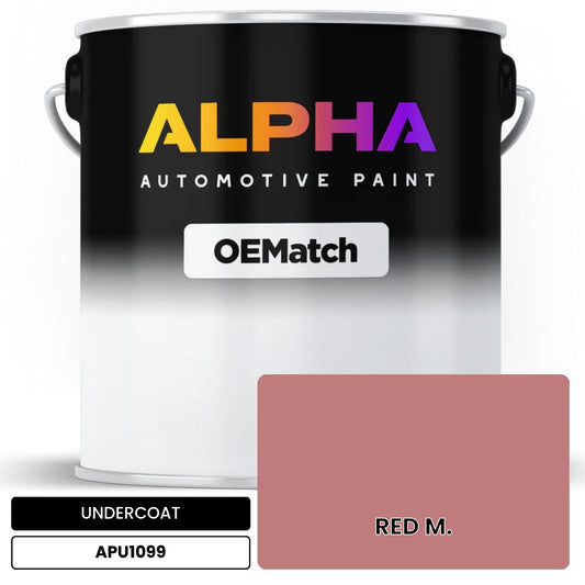 UNDERCOAT RED M. APU1099 OEMatch Basecoat