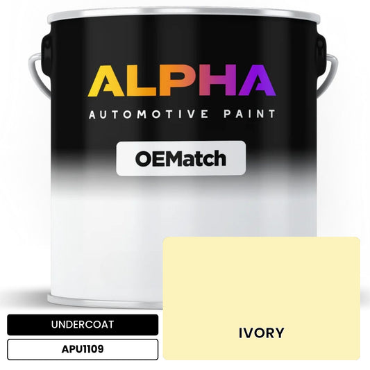 UNDERCOAT IVORY APU1109 OEMatch Basecoat
