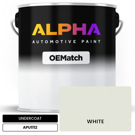 UNDERCOAT WHITE APU1112 OEMatch Basecoat
