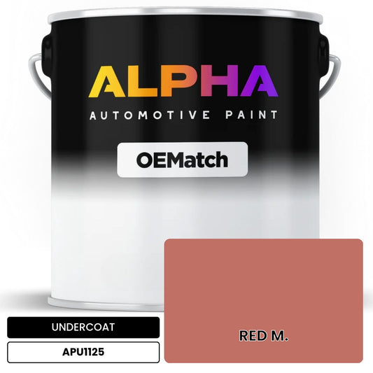 UNDERCOAT RED M. APU1125 OEMatch Basecoat