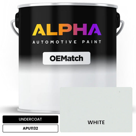 UNDERCOAT WHITE APU1132 OEMatch Basecoat