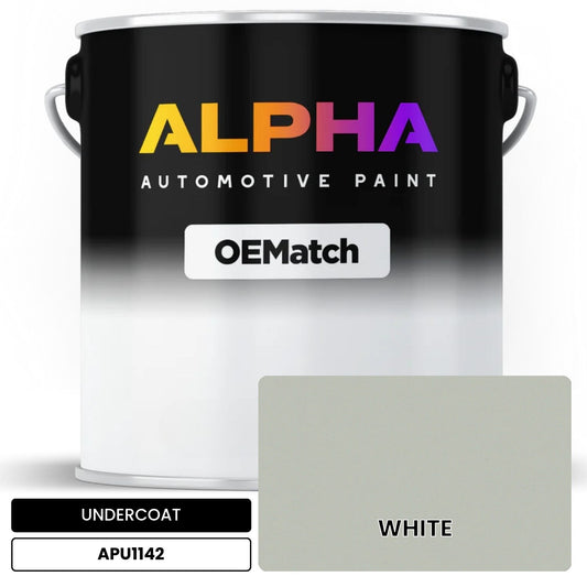 UNDERCOAT WHITE APU1142 OEMatch Basecoat