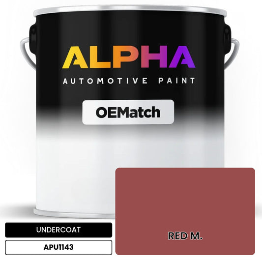 UNDERCOAT RED M. APU1143 OEMatch Basecoat