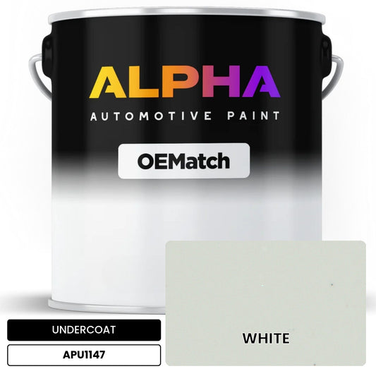 UNDERCOAT WHITE APU1147 OEMatch Basecoat