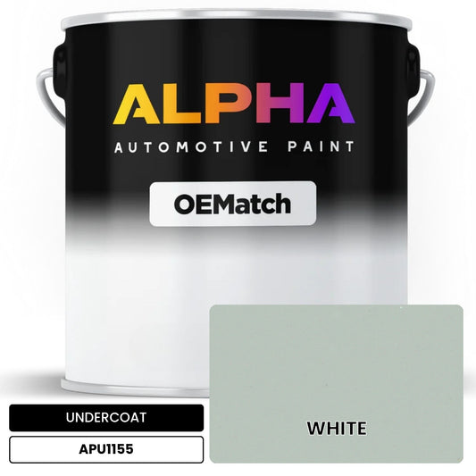 UNDERCOAT WHITE APU1155 OEMatch Basecoat