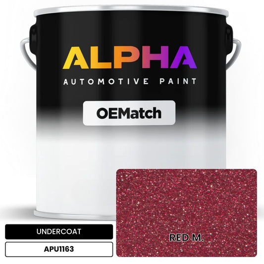 UNDERCOAT RED M. APU1163 OEMatch Basecoat