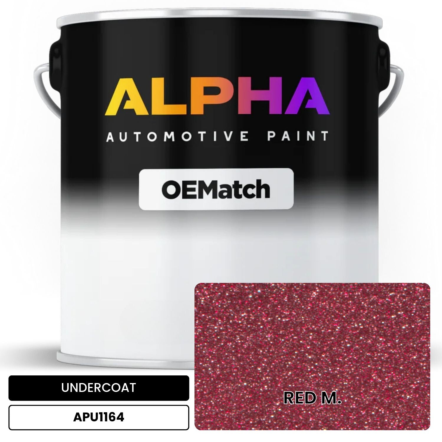 UNDERCOAT RED M. APU1164 OEMatch Basecoat