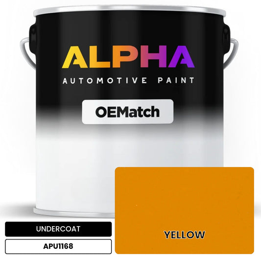 UNDERCOAT YELLOW APU1168 OEMatch Basecoat