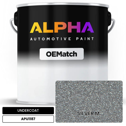 UNDERCOAT SILVER M. APU1187 OEMatch Basecoat