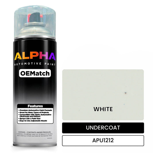 UNDERCOAT WHITE APU1212 OEMatch Spraycan
