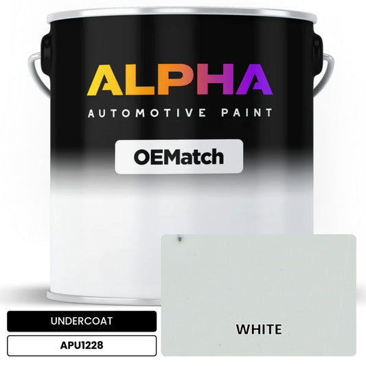 UNDERCOAT WHITE APU1228 OEMatch Basecoat