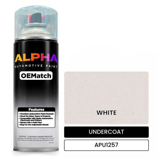 UNDERCOAT WHITE APU1257 OEMatch Spraycan