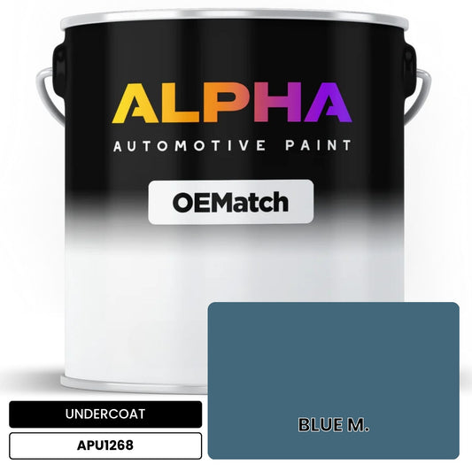UNDERCOAT BLUE M. APU1268 OEMatch Basecoat