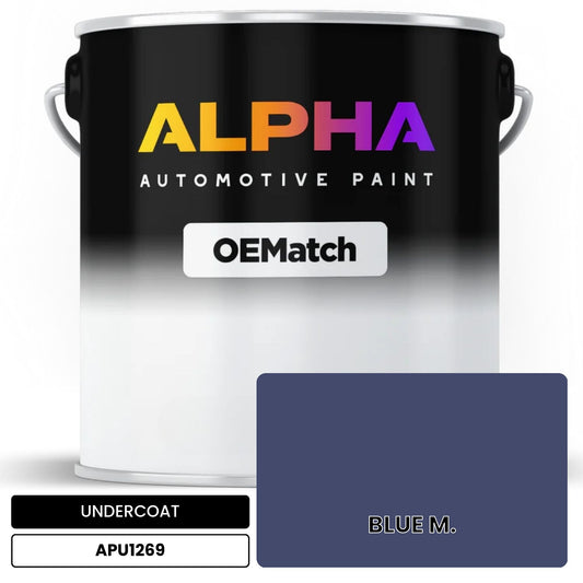 UNDERCOAT BLUE M. APU1269 OEMatch Basecoat