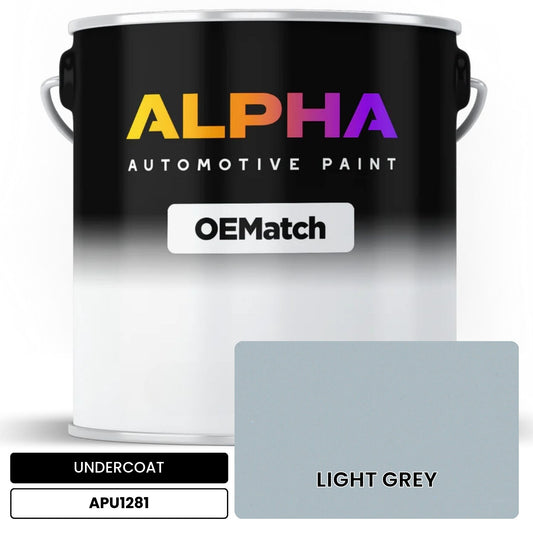 UNDERCOAT LIGHT GREY APU1281 OEMatch Basecoat