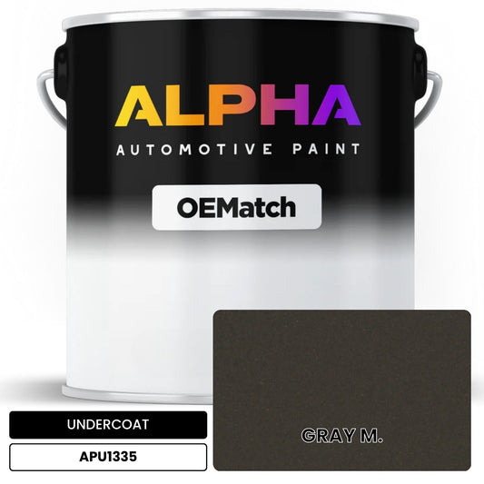 UNDERCOAT GRAY M. APU1335 OEMatch Basecoat