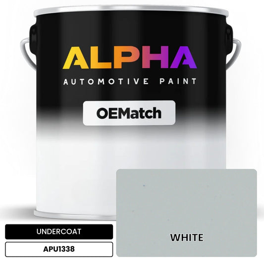 UNDERCOAT WHITE APU1338 OEMatch Basecoat
