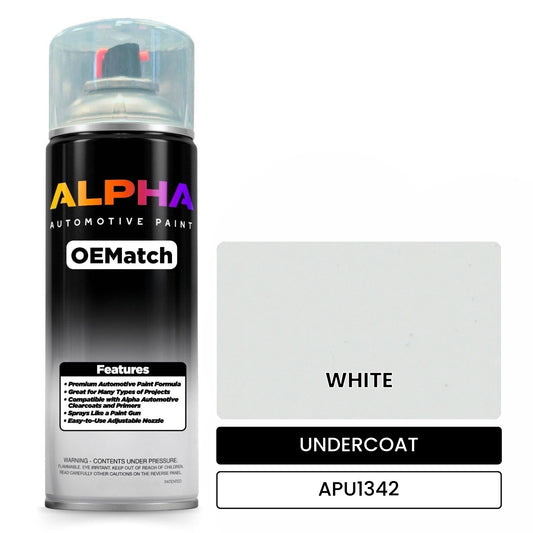 UNDERCOAT WHITE APU1342 OEMatch Spraycan